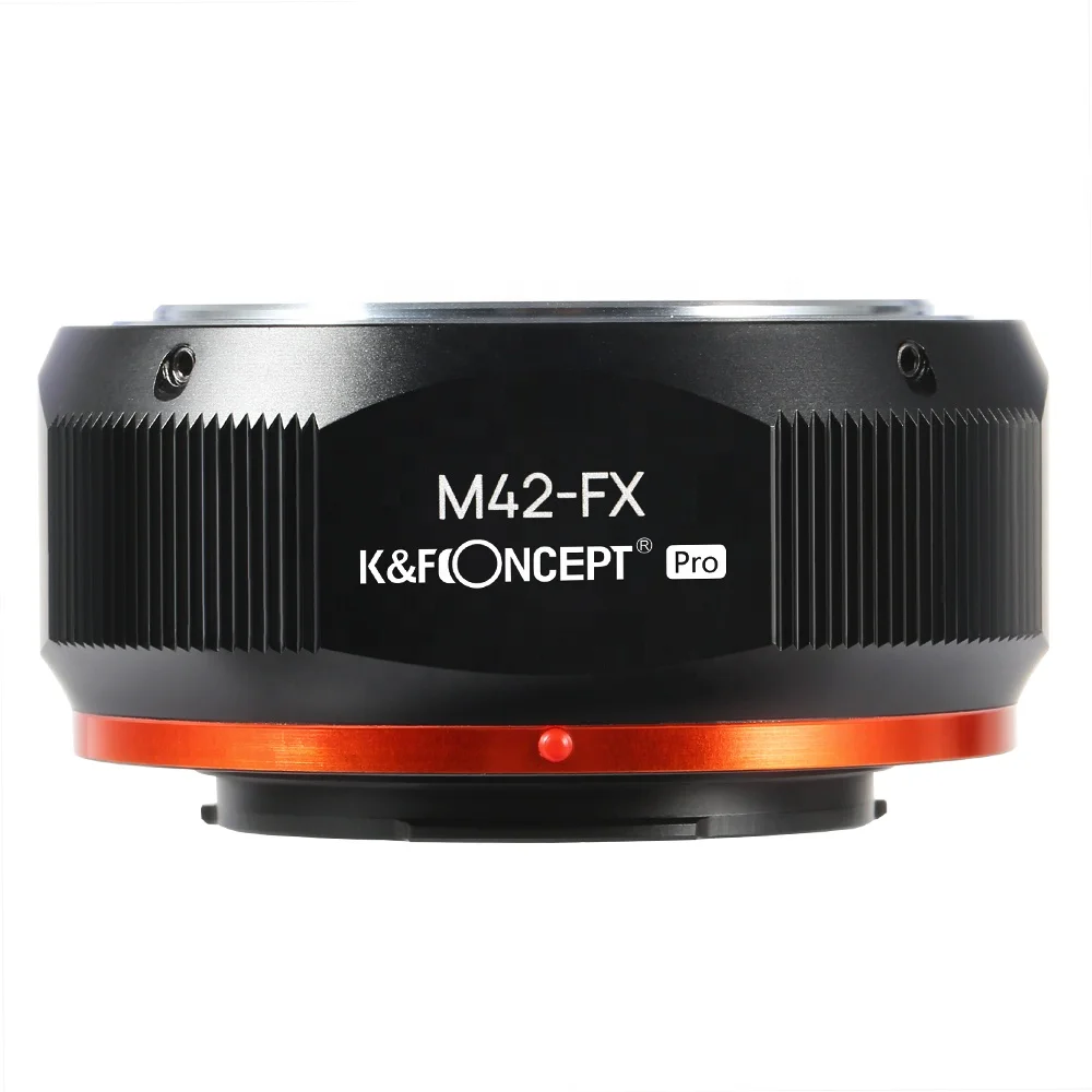High Precision M42-FX PRO k&f concept lens adapter mount Anti-reflection Coating Unique Shape Design Lens adapter