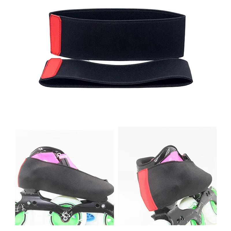 Custom Neoprene Warm Roller Skate Boot Covers for Ice Skating and Figure Skates