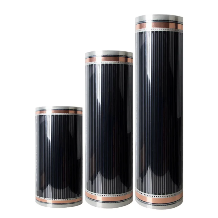 
240VGraphene Electric Heating Film , Crystal Carbon Fiber Floor Heating Film No chillout enough healthy radiant heating elect 