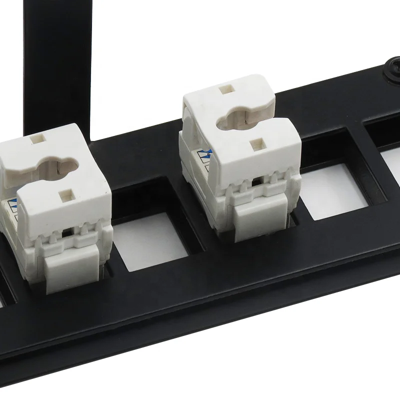 24 48 конкурентоспособная цена Cat5e Cat6 цифровая коммутационная панель OEM 12 16 18