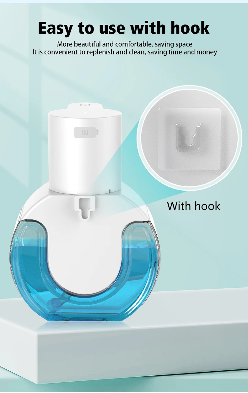 New shape intelligent induction foaming soap dispenser non-contact soap liquid dispenser