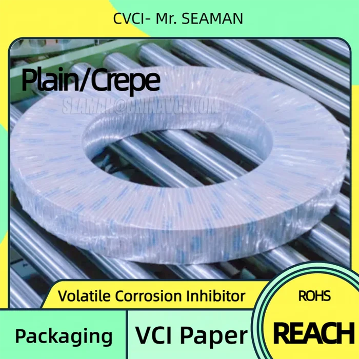 CVCI Mr. SEAMAN anti corrosion kraft paper vci woven laminated paper antirust rustproof packaging vci paper