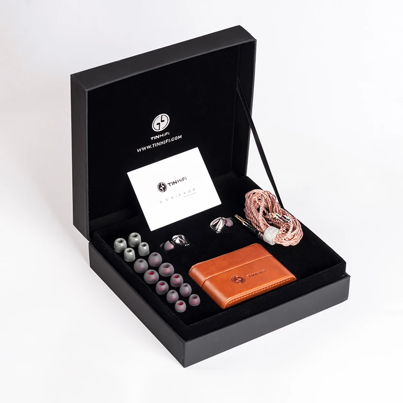 TIN P1 Heavy Bass Stereo DJ Metal In Ear Earphones MMCX Detachable Cable