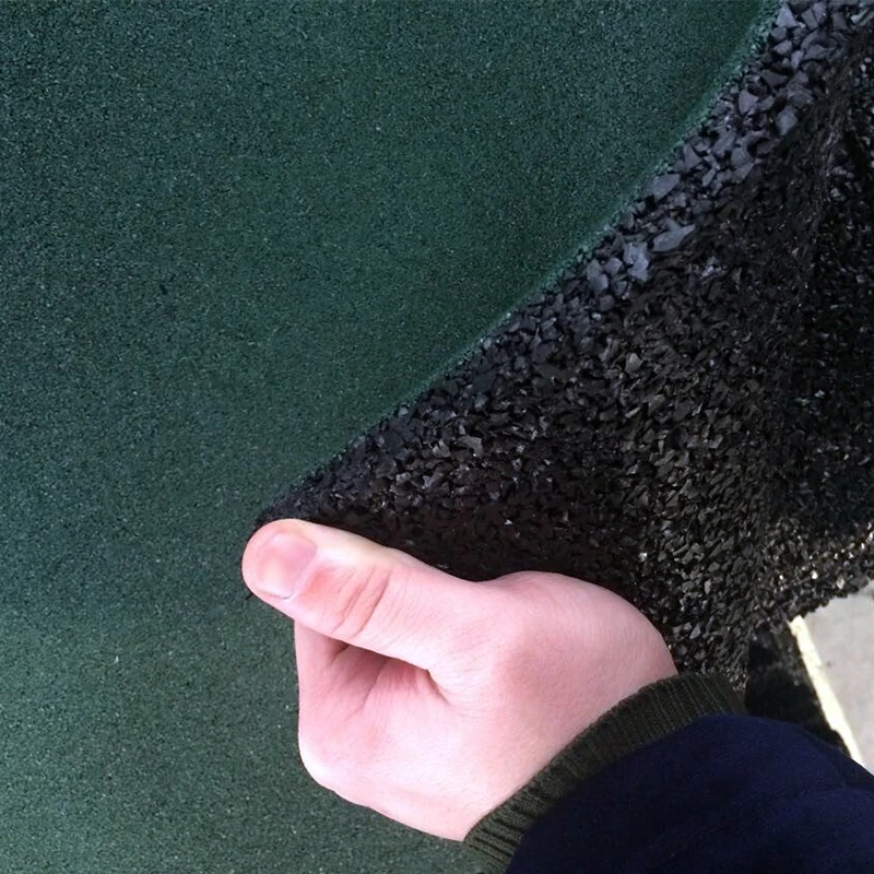 100*100cm Rubber Granules rubber tiles gym floor mats