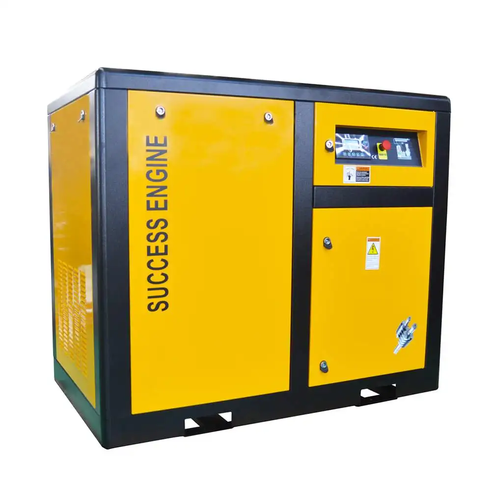 
SE22A-8/D SUCCESS ENGINE 22kw 30hp 8bar Direct Driven Double Screw Air Compressor Manufacturer 