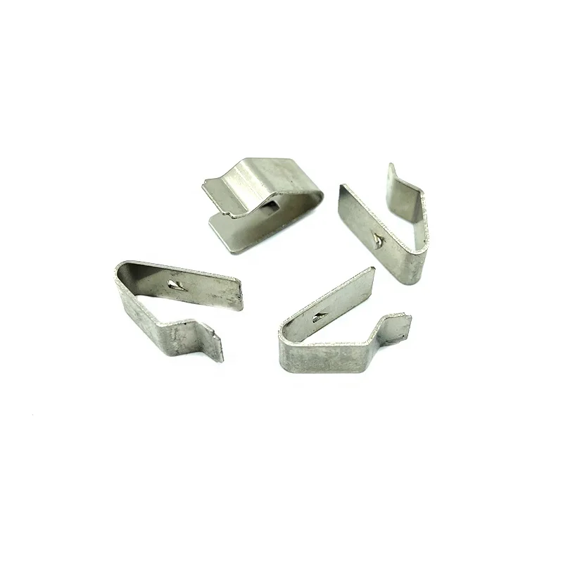 High quality pressed metal spring SS stainless steel spring contact spring clip