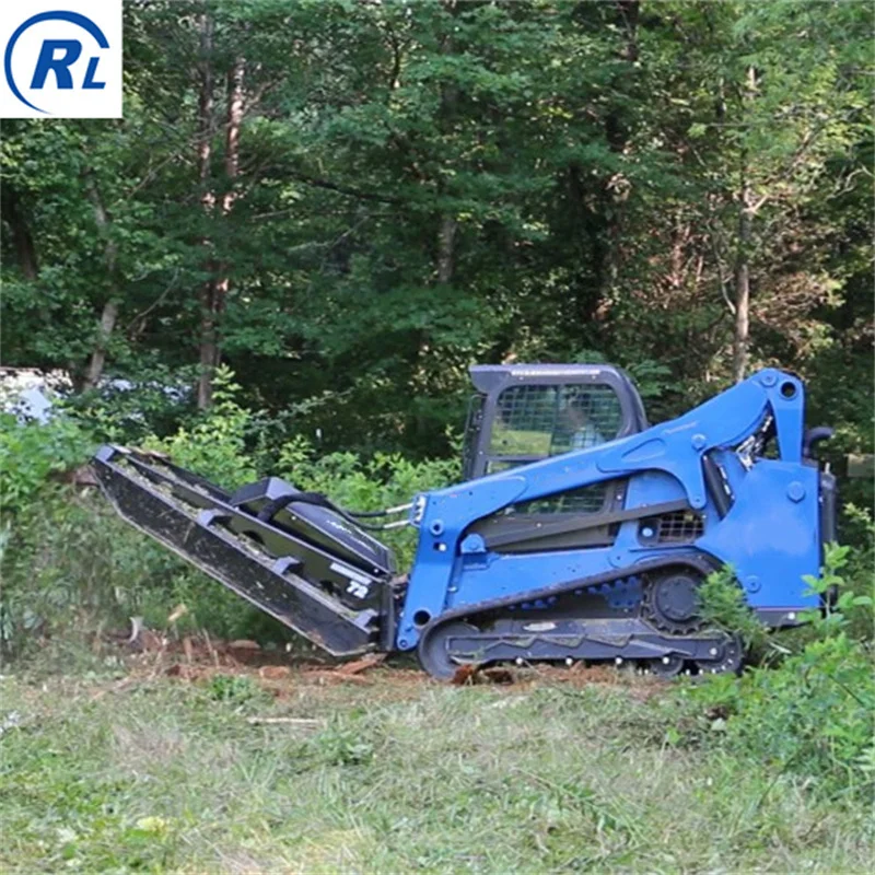 Qingdao Ruilan Customize and OEM Skid Steer Attachments Open Front and Closed Brush Cutter