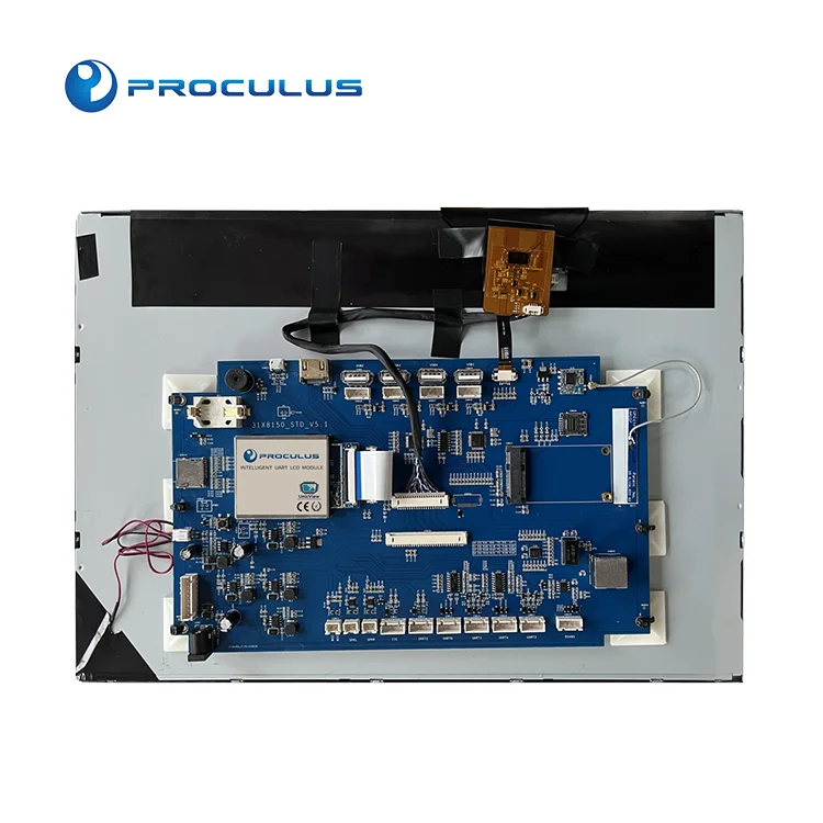 Proculus 15 inch Industrial 1024 *768  android board with touch screen support WIFI touch screen tft LCD Module