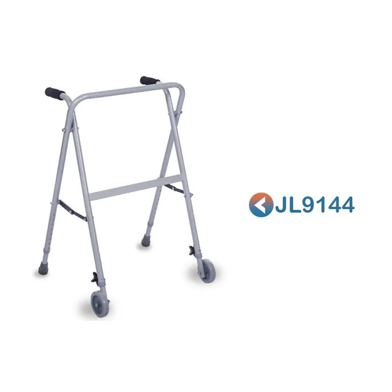 Top Seller Homecare Unique 4 Leg Front 2 Wheel Adjustable Height Aluminum Stability Baby Strollers Walkers