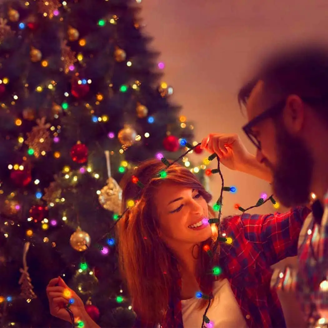 UL Multi  G12 LED Faceted Christmas Mini Light Christmas tree lights