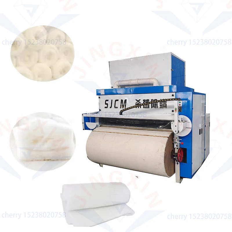 Industrial Sheep Wool Combing Carding Machine Fiber Wool Carding Machine for Cotton