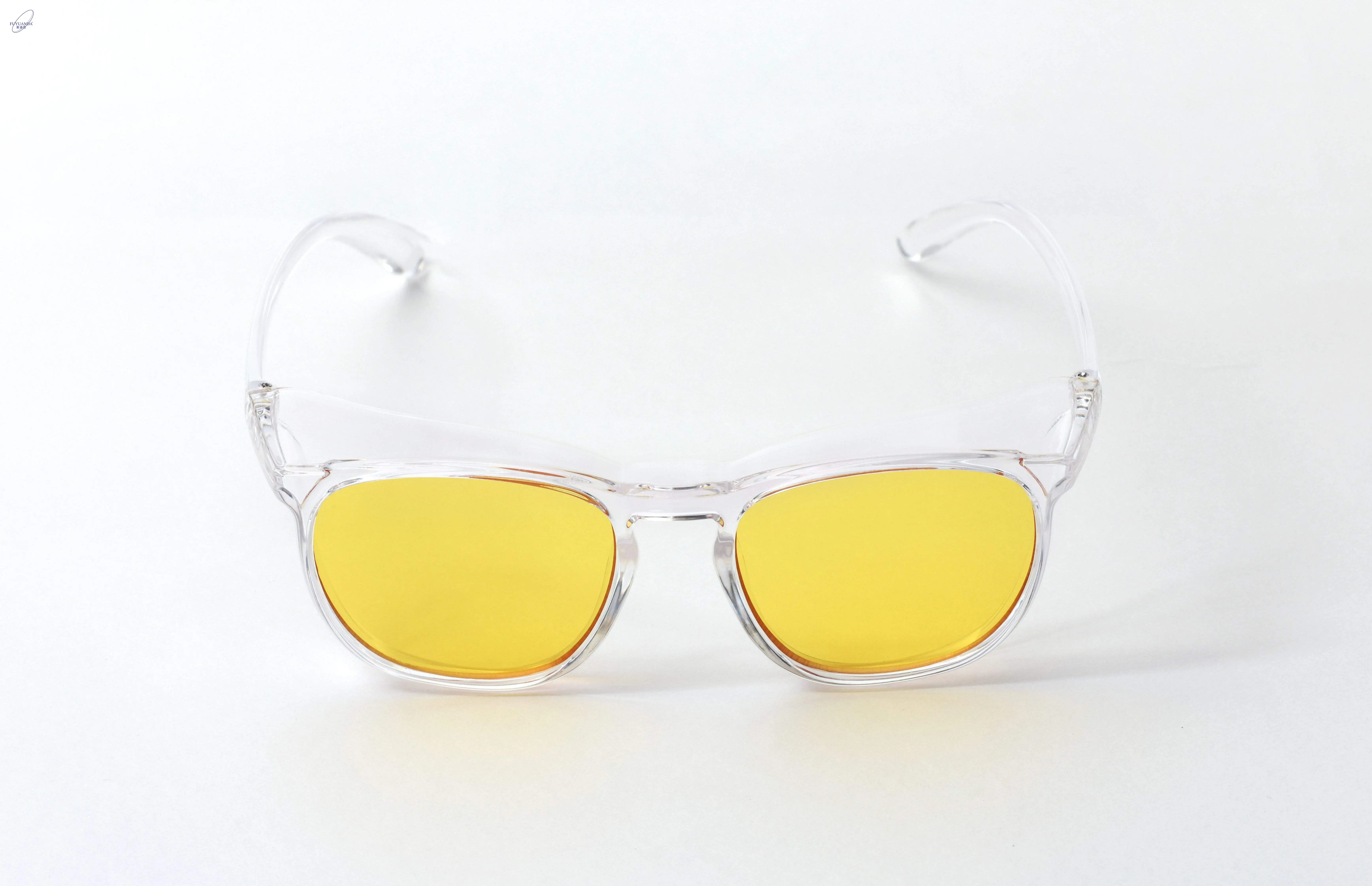 Men Women Personal Protective Uv400 Anti-Fog Sunglasses Yellow Safety Glasses for Eye Protection antifog glasses