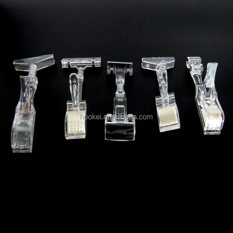 Wholesale Free Samples Plastic Pop Display Clips