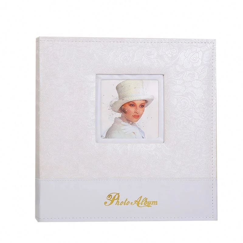 Yicheng Handmade Kpop Style Photo Album 20 Page Scrapbook with PU Leather Surface Book Storage Book