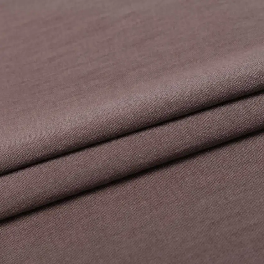 T/R/N/AN  217GSM stretch nylon polyester blend fabric plain dye grosgrain woven polyester mix nylon fabric for pants or dress