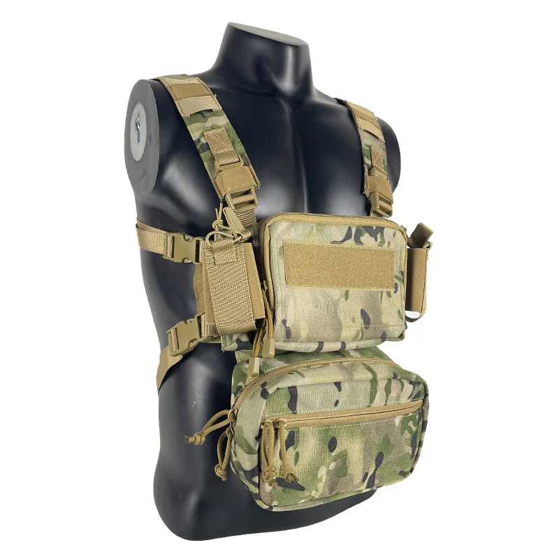 Новый стиль Molle Pouch защитный жилет для тела Тактический регулируемый нагрудный CS бронированный