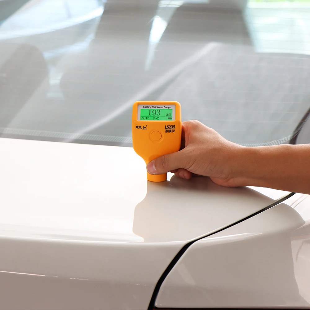 Linshang LS235 paint thickness meter gauge pen paint thickness tester near me paint thickness gauge readings