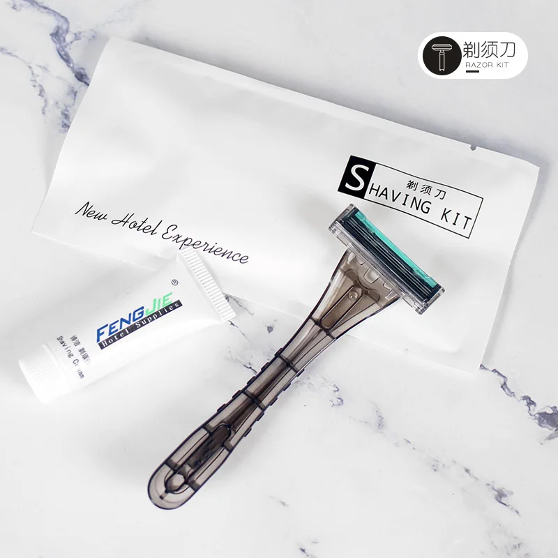 High quality best price travel toiletries kit travel hotel hygiene toiletries set