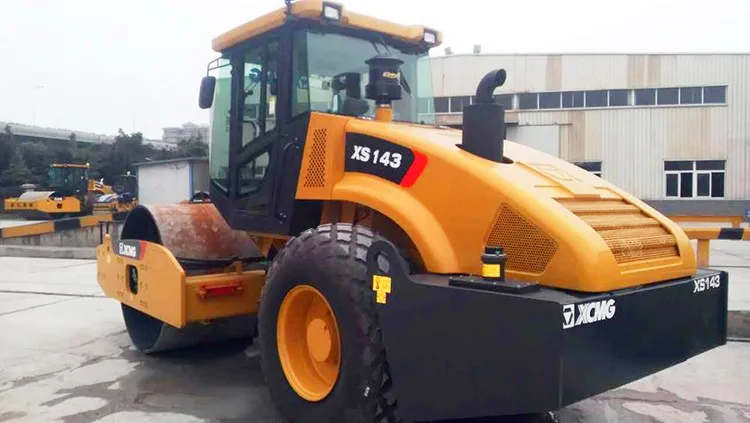 Однобарабанный Вибрационный дорожный каток XCMG factory XS143 14 тонн