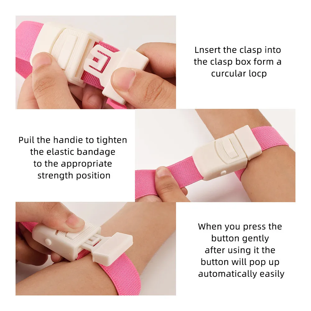 The Most Popular First Aid  Blood Stop tourniquet  supply Medical Plastic buckle Tourniquet CE and ISO 13485