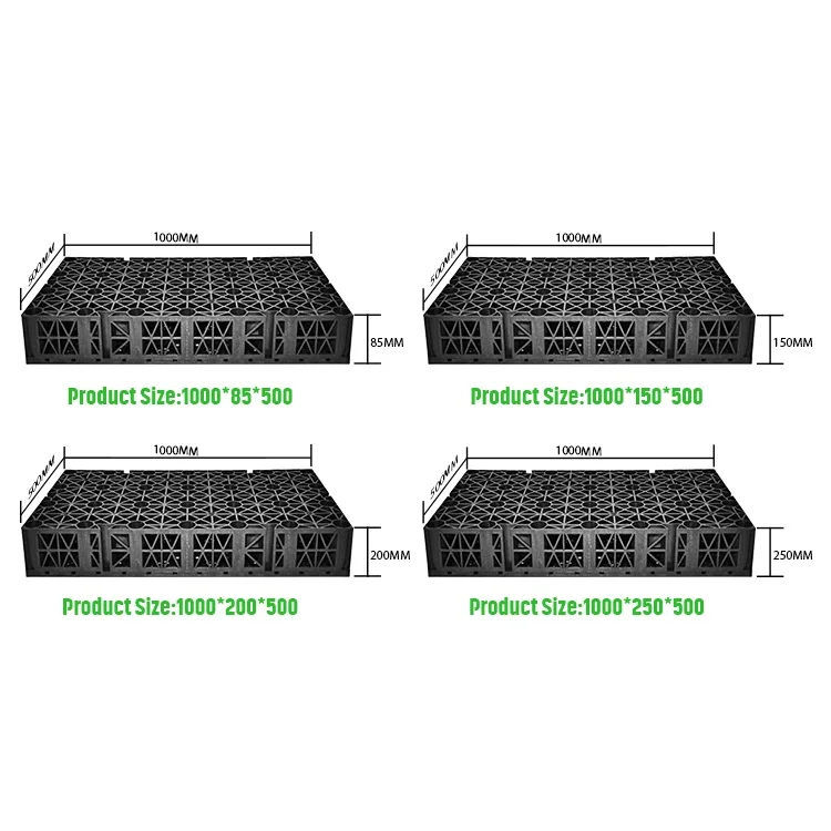 Geocellular attention tank PP Material Unit Modular Tank modular infiltration units