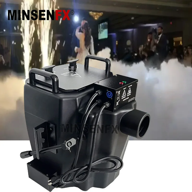 Профессиональный сценический тяжелый nimbus дымовой аппарат 6000 Вт для сухого льда противотуманная машина свадьбы низкая