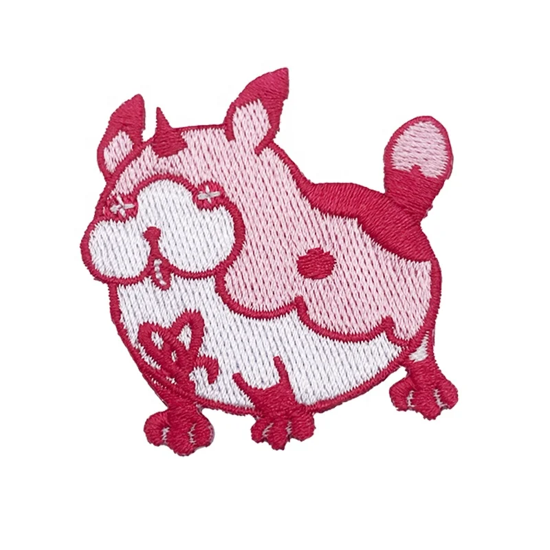 Custom Cheap Hot Balloon Laser Cut Gold Colors Embroidered Patch Wholesale Manufacturer High Quality Embroidery Fashion Patches