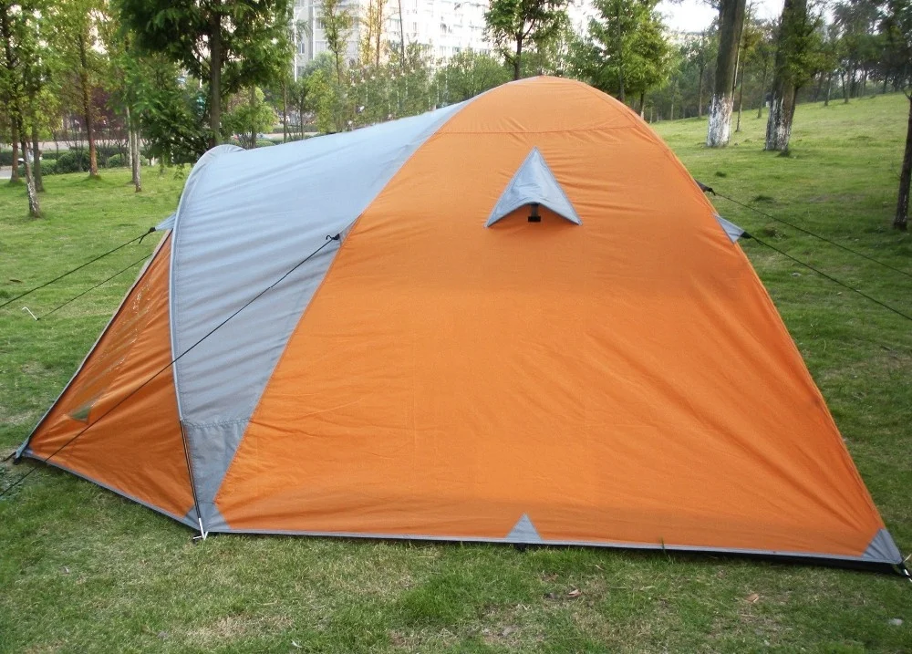 JWJ-019 Promotion outdoor soundproof 3 person large dome tourist tent