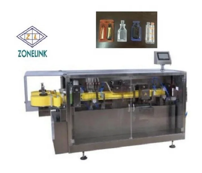 Plastic filling vials liquid filler and sealer ampoule sealing machine made in China
