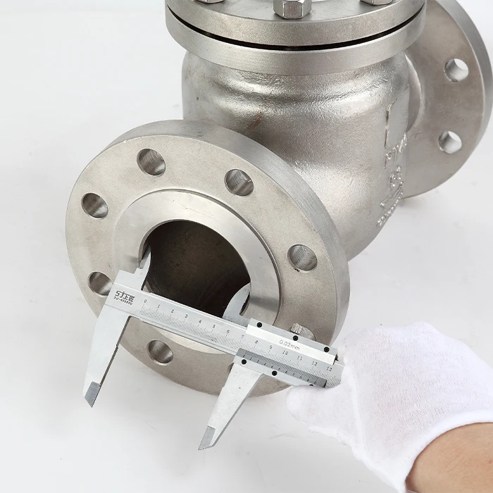 
Cost price H44W-40P DN80 GOST check valve prevent the medium from flowing back. 