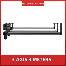 Background axis photography background bracket electric 6-axis lift is suitable for photo studios