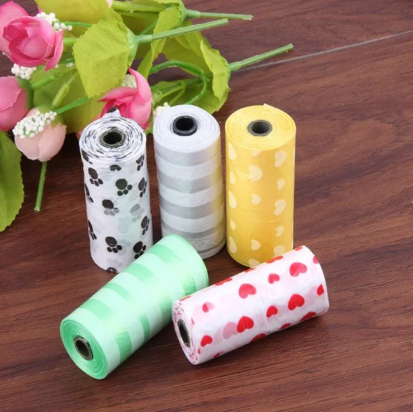 Экологичные пластиковые пакеты для уборки за собакой, диспенсер для уборки за собакой, индивидуальный пакет для уборки за собакой