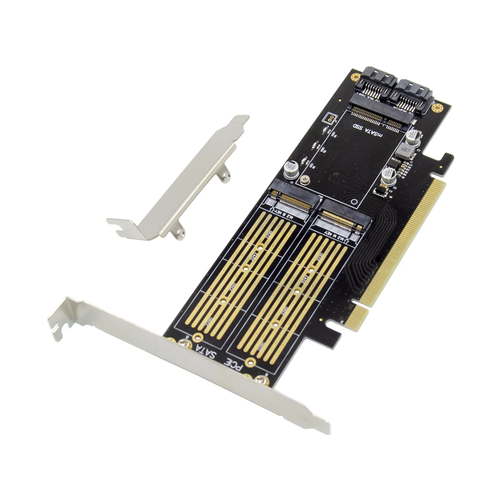 Фабрика sunweer OEM PCIE X16 32GT/S mSATA M.2 B & M ключ NVMe M.2 SSD