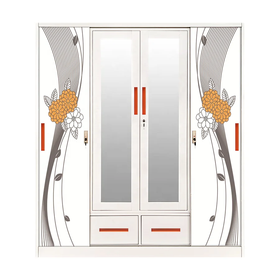 Commercial 4 door 3 Drawers Steel Cabinet File Cabinet Furniture Metal with Safty