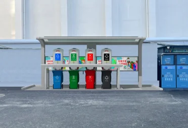 RNKJ Экологически чистая система сортировки отходов перерабатывают подземные контейнеры для отходов