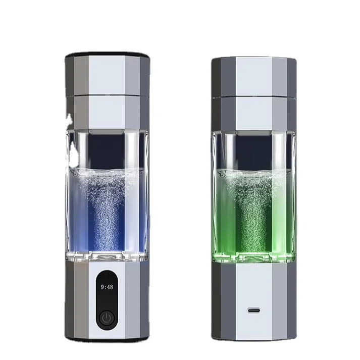 SPE Portable Hydrogen Water Bottle Colorful and Customizable 6000/10000 Ppb USB Powered Type Cold for Household Use