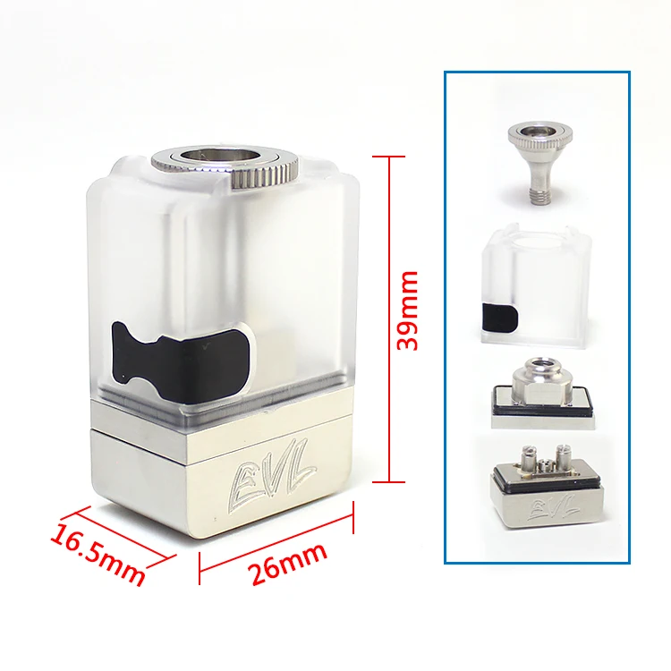 SXK EVL Alien RBA для BB 70w / DNA 60w Supbox Delro Style Box Mod