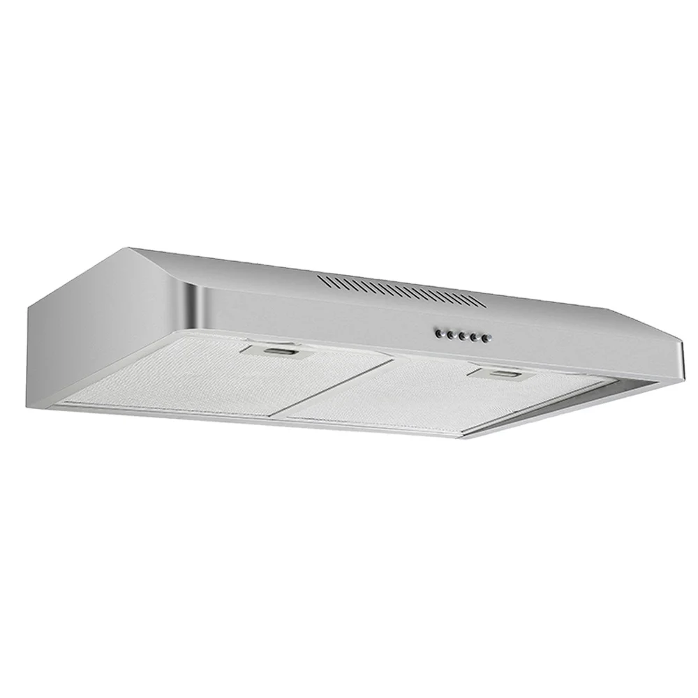Sleek profile ultra thin slim cooker range hood  under cabinet cooker small kitchen range hood