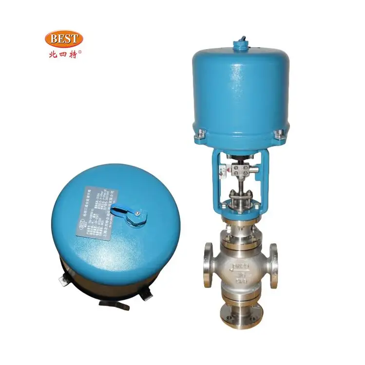Valve Supplier T24 Electronic Electric 3 Way Diffluence T28 Electronic Electric Confluence 3 Way Proportional control valve