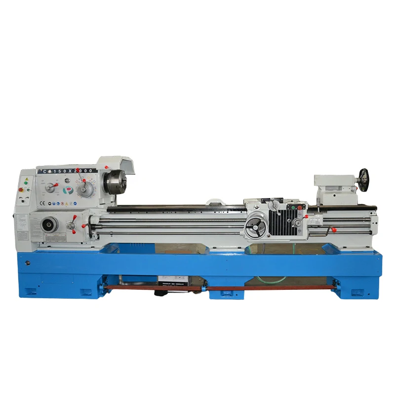 Metal Horizontal Manual Lathe Machine Good Price China Horizontal Universal Metal Manual Gap Bed Lathe CA6140