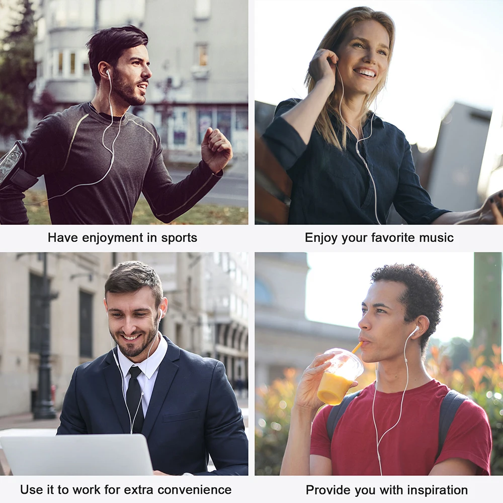 Lighting In-ear Wired Earphones Headphones for iPhone Earbuds Earphone Headphone with Microphone for iPhone 7