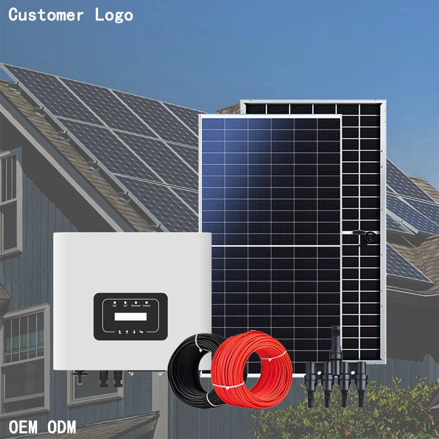 5KW 10KW 15KW On Grid Solar Power System 20KW On Grid Off Gird Solar System