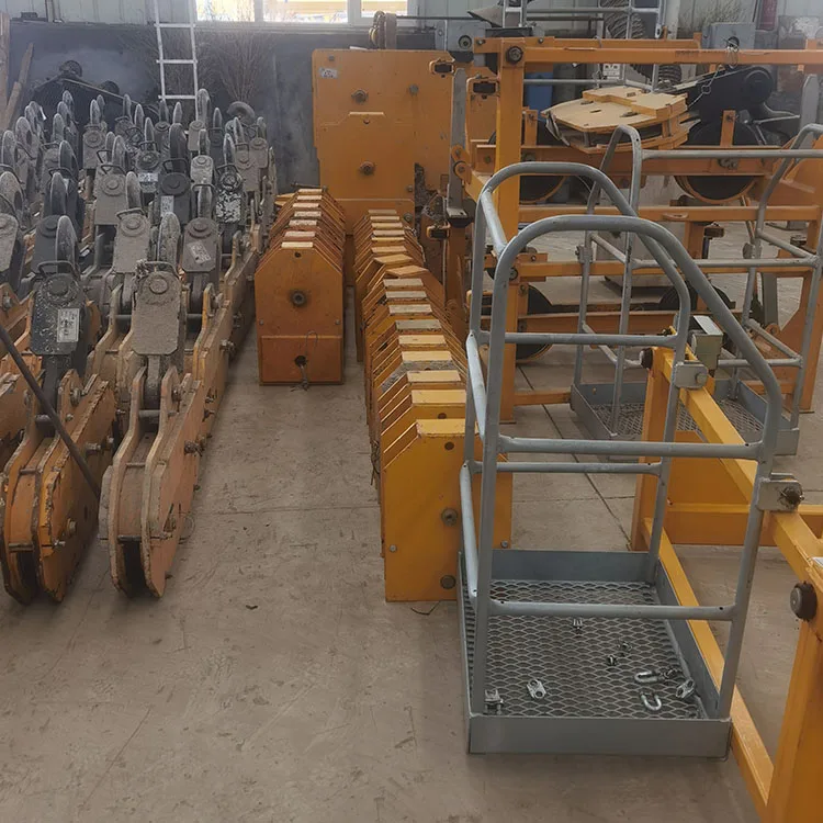 High Quality 8 Ton Large Flat-Top Tower Crane With Spare Parts