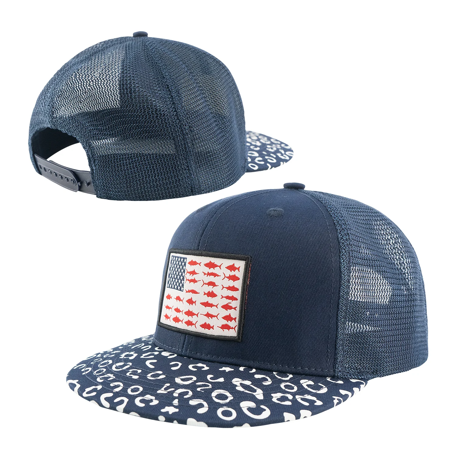 Factory Price Custom High Quality 6 Panel Leather Patch Logo Flat Brim Snap Back Hip Hop Snapback Hats Caps For Fishing Hunting