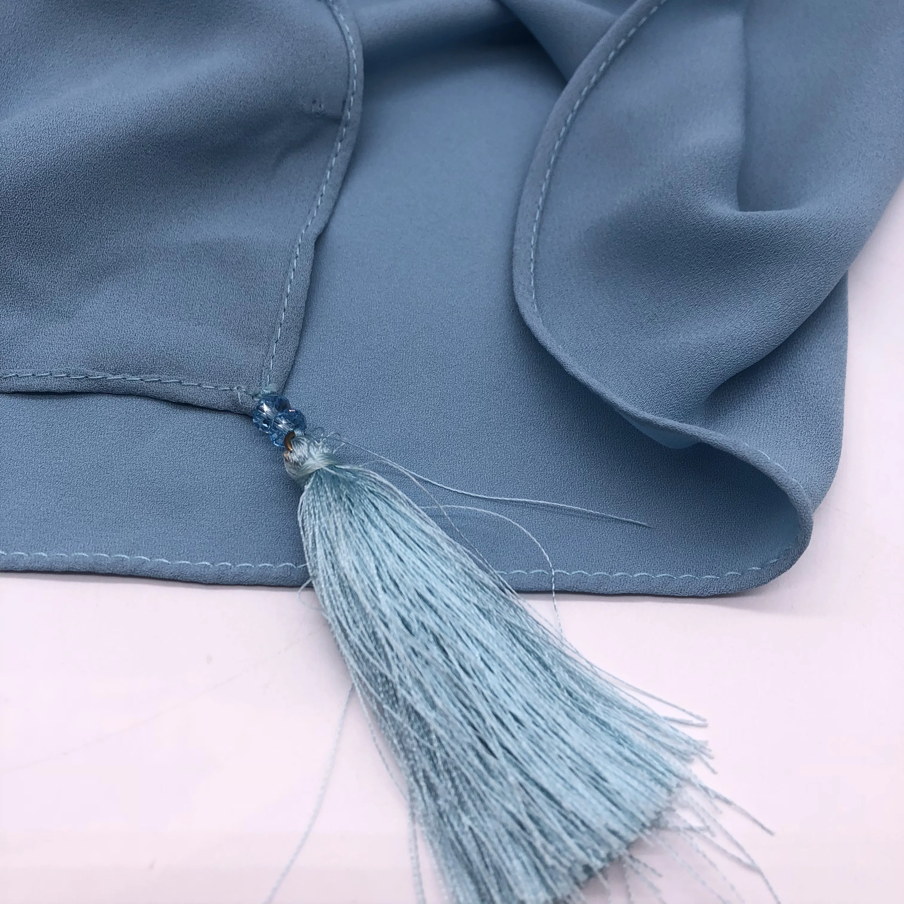 75D Double Chiffon Dobby Georgette 100% Polyester Flower Print Fabric