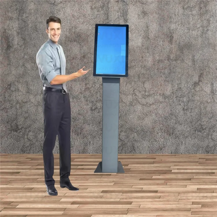 15.6 Inch Fast Food Restaurant Self Service Ordering Kiosk Capacitive Touch Screen Payment machine with NFC card reader