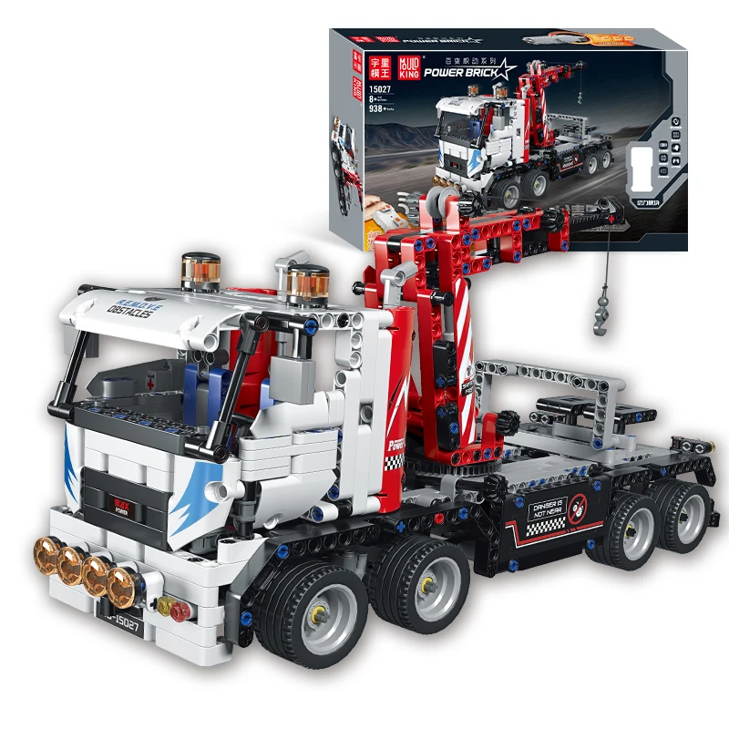 Новый продукт форма King 15027 препятствия RC грузовик строительный блок для рождественских подарков
