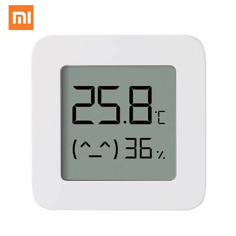 Xiaomi Global Mijia Temperature and Humidity Monitor 2 Smart linkage Baby mode Long battery life High-precision Digital sensor