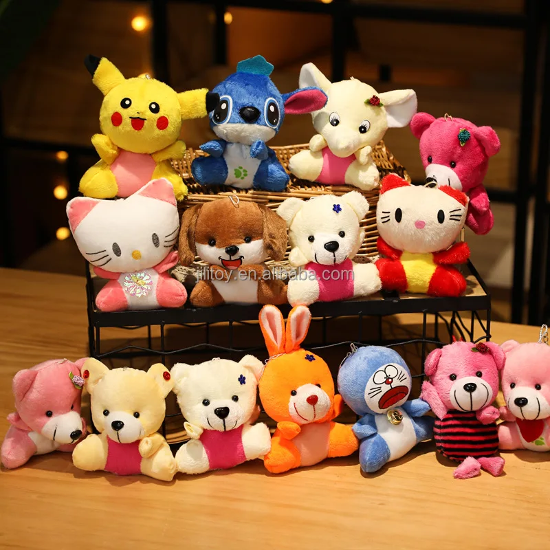 Hot sale cheap cute bear plush toys stuffed dolls plush stuffed animal toys for claw machine