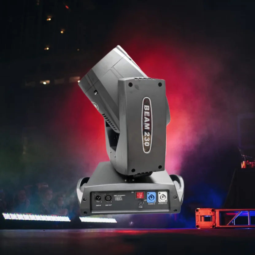 Beam 7r 230 con корпус 7r 230w балка быстро движущаяся головка 7r 230 для диско-сценической лампы 230w 7r
